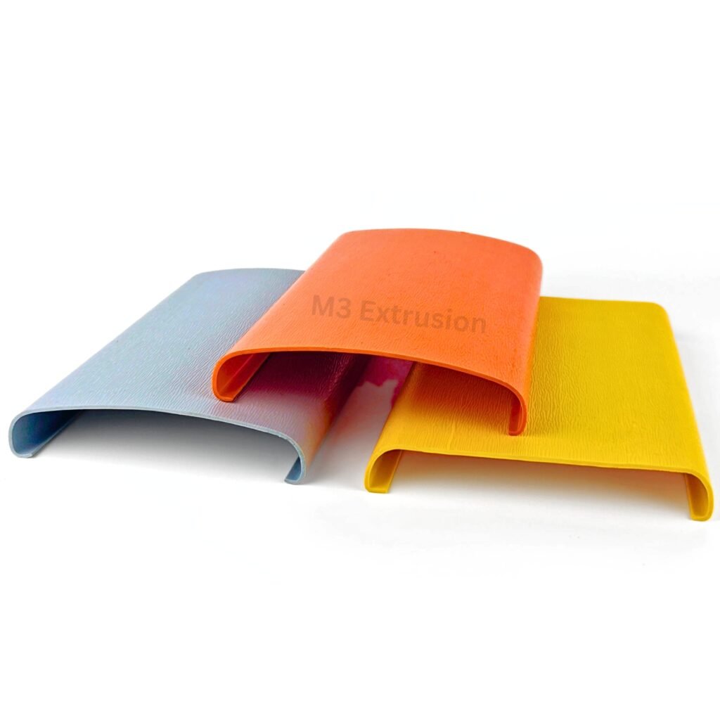 plastic pvc extrusion profile