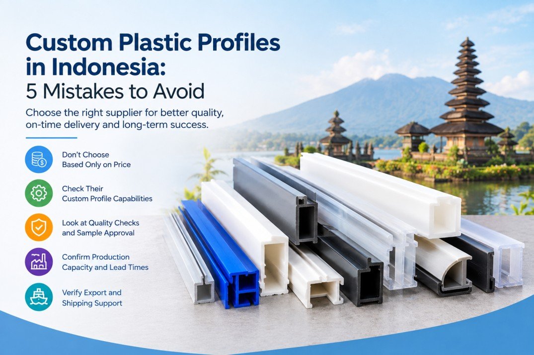 Custom Plastic Profiles in Indonesia: 5 Mistakes to Avoid
