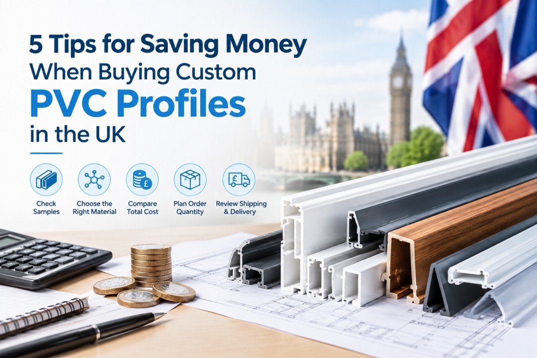 5 Tips for Saving Money on Custom PVC Profiles in the UK