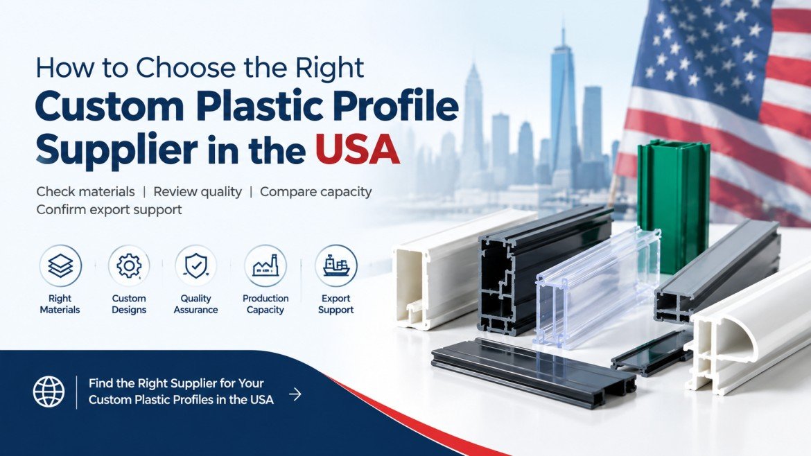 Choose a Custom Plastic Profile Supplier in the USA