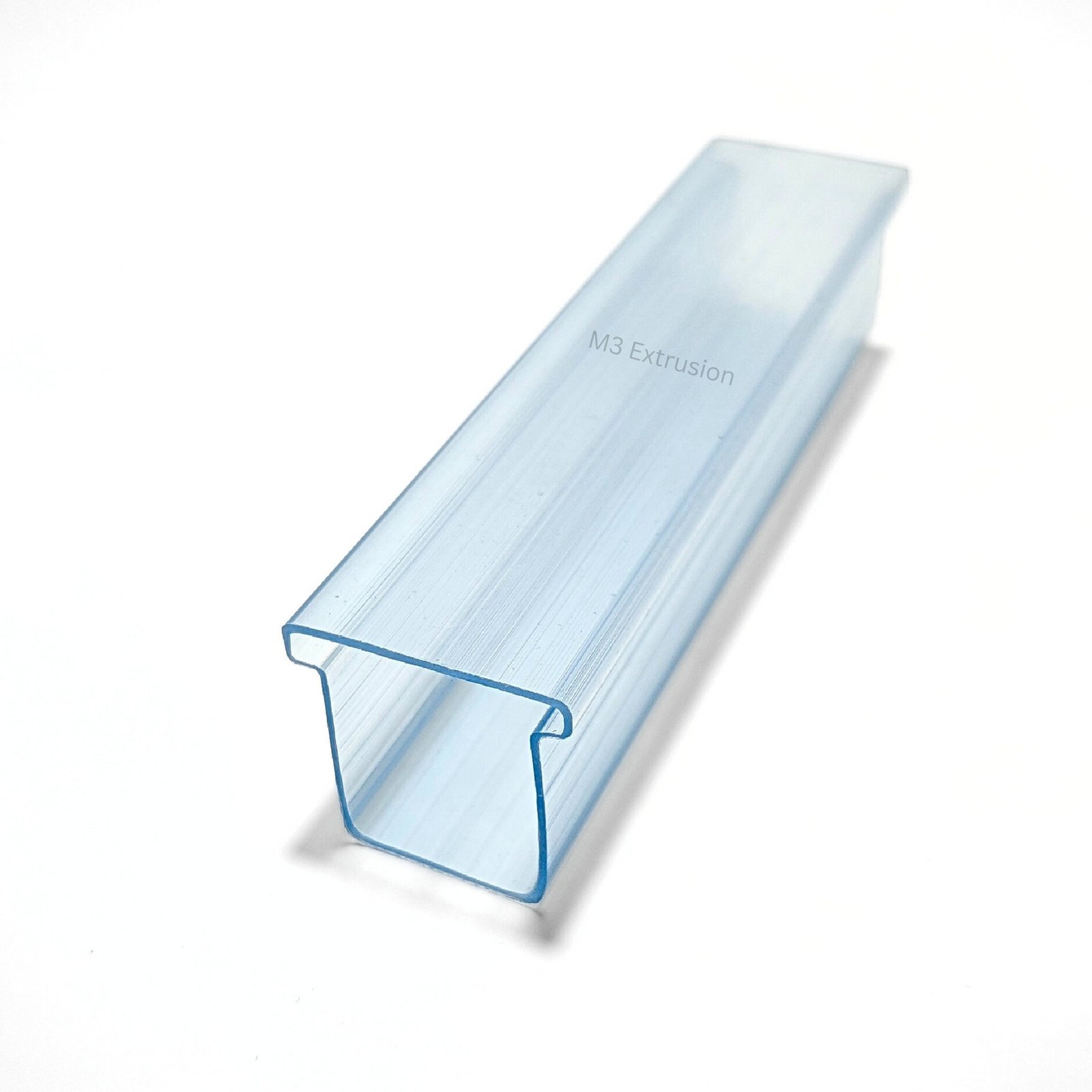 transparent pvc profile