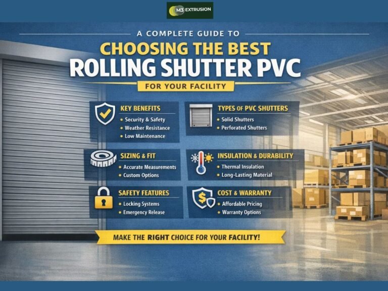 Shutter For Garbage Best Rolling Shutter PVC for Facilities | Complete Guide