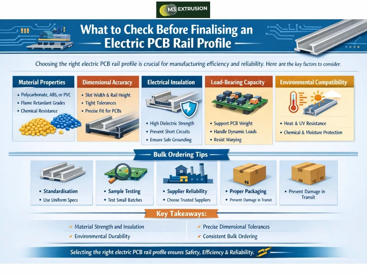 Electric PCB Rail Profile