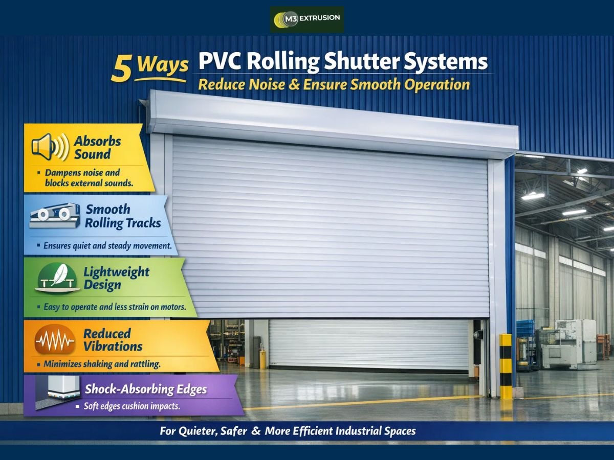 PVC Rolling Shutter Systems for Noise Reduction