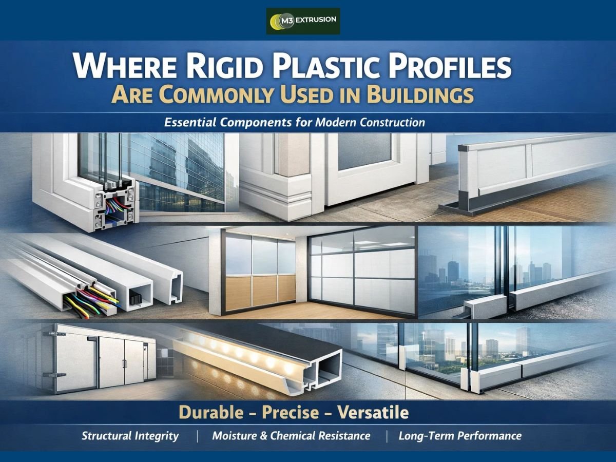 Rigid Plastic Profiles Are Used in Buildings