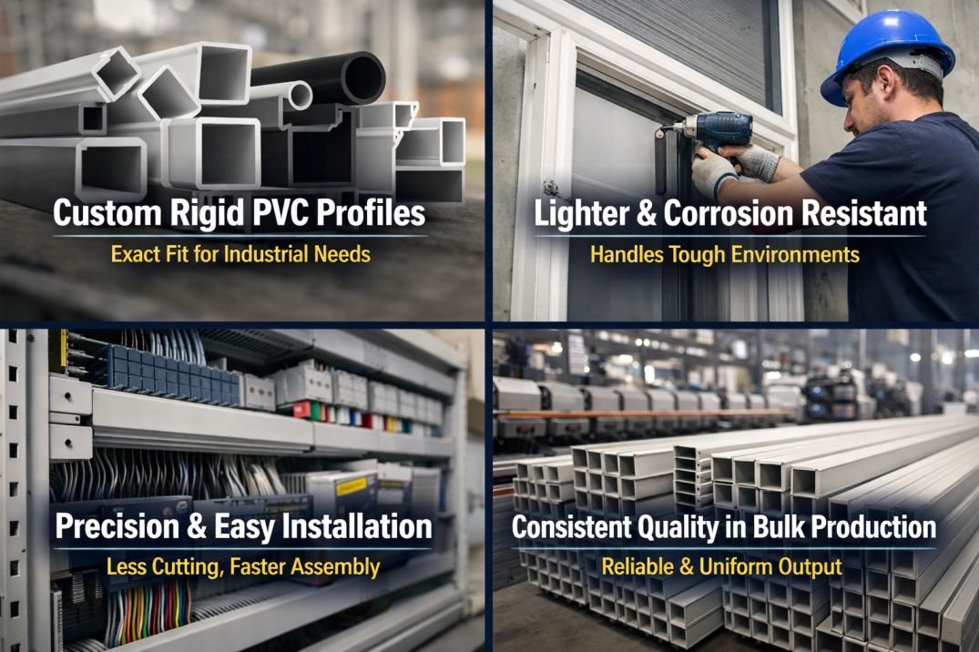 Custom Rigid PVC Profiles