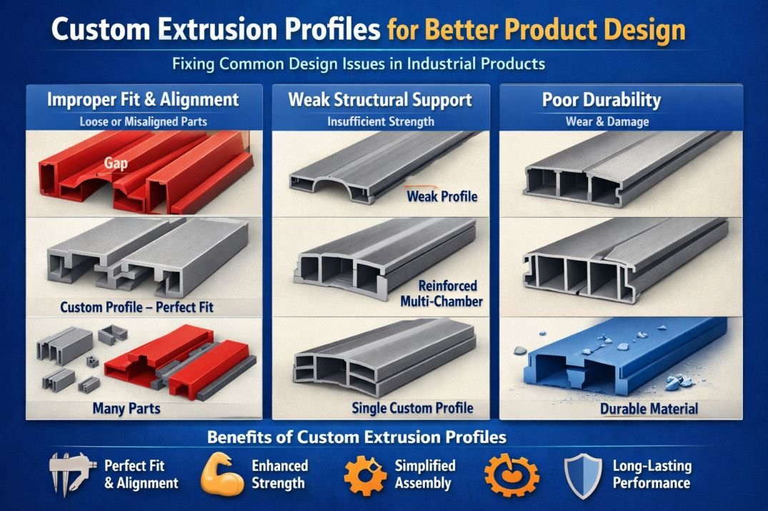 Custom Extruded Plastic Profiles