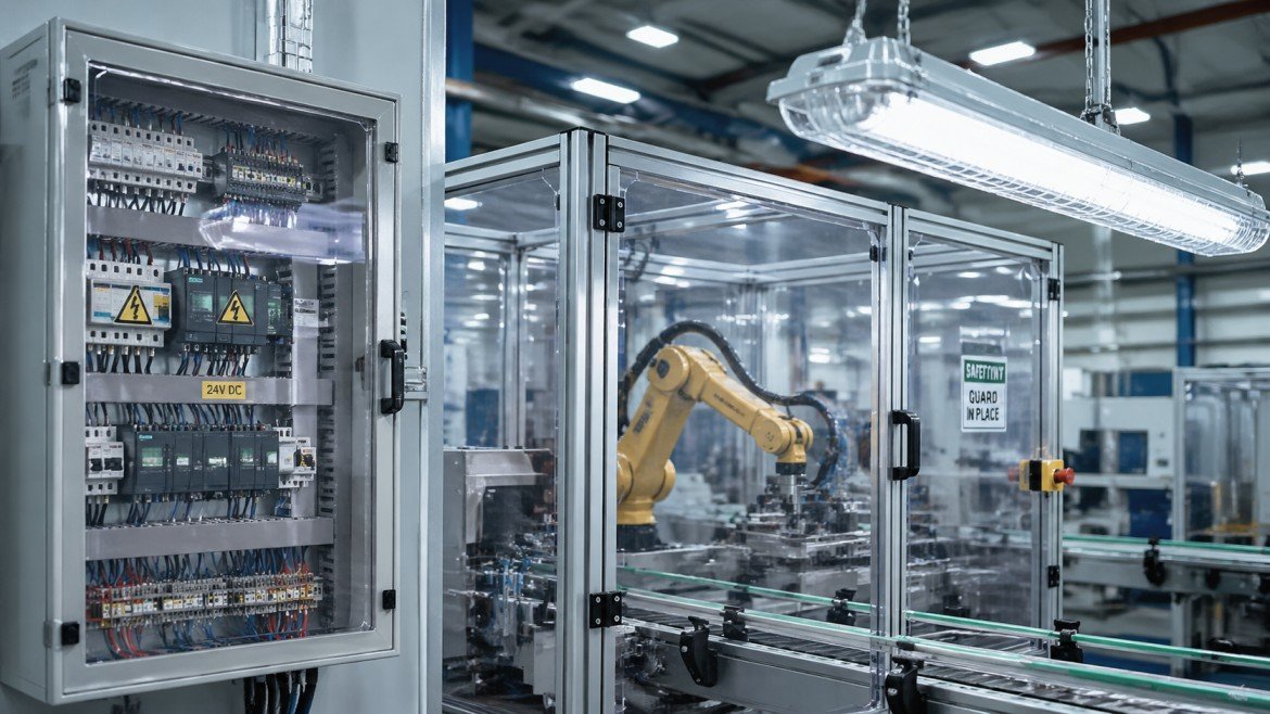 Polycarbonate Transparent Profiles for Industrial Use