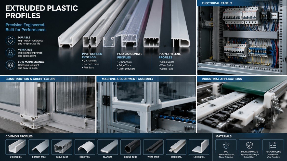 Extruded Plastic Profiles in Commercial Applications
