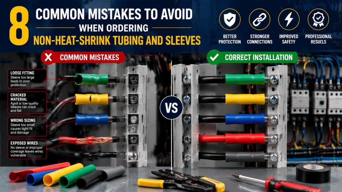 Non-Heat-Shrink Tubing and Sleeves