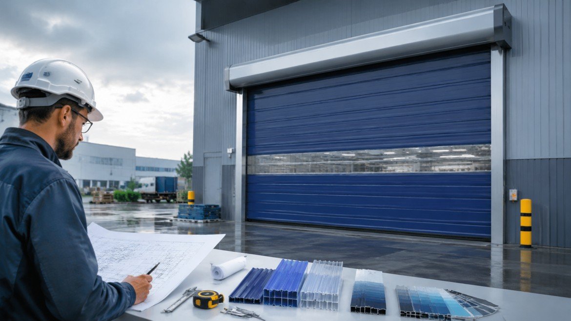 Custom PVC Rolling Shutter Manufacturer
