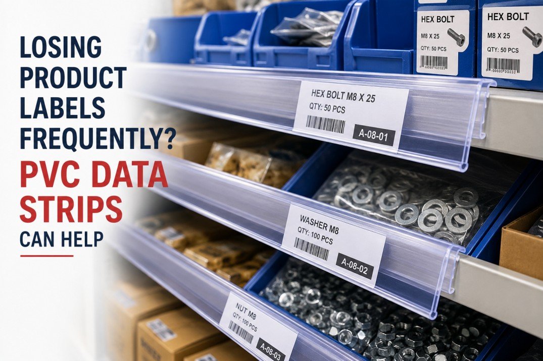 Losing Product Labels Frequently_ PVC Data Strips Can Help