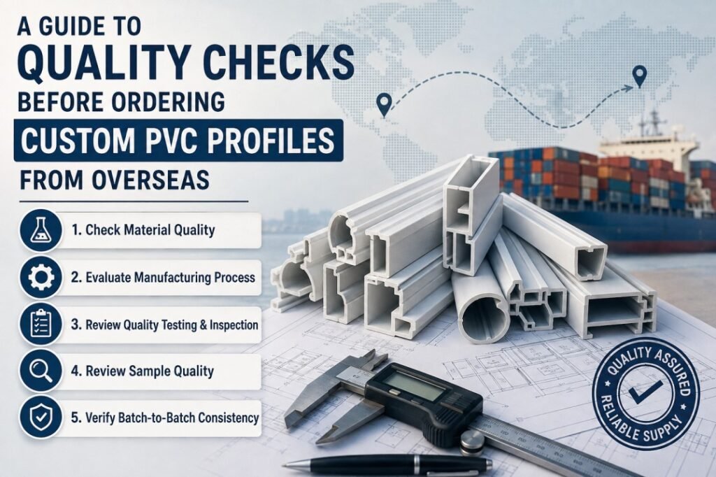 Quality Checks for Overseas PVC Profiles
