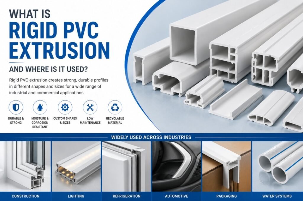 Rigid PVC Extrusion: Uses, Benefits and Applications