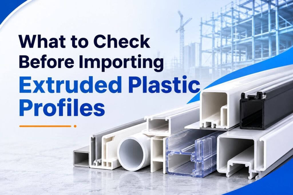 What to Check Before Importing Extruded Plastic Profiles