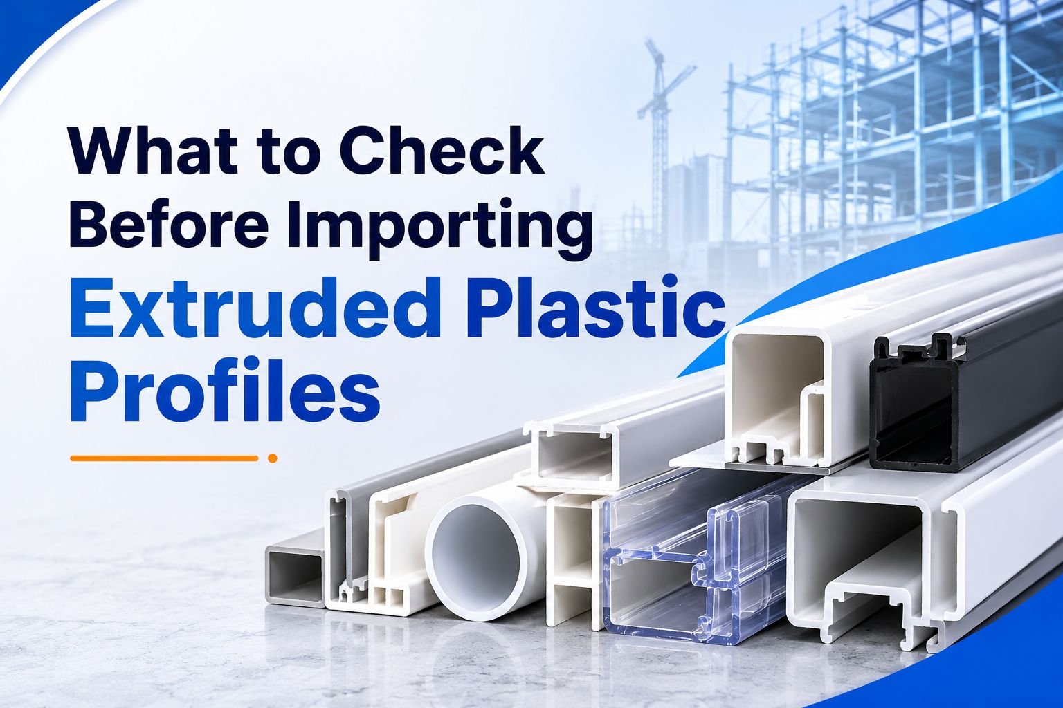 What to Check Before Importing Extruded Plastic Profiles