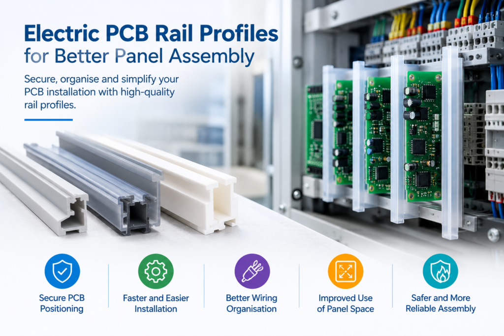 Electric PCB Rail Profiles for Better Panel Assembly