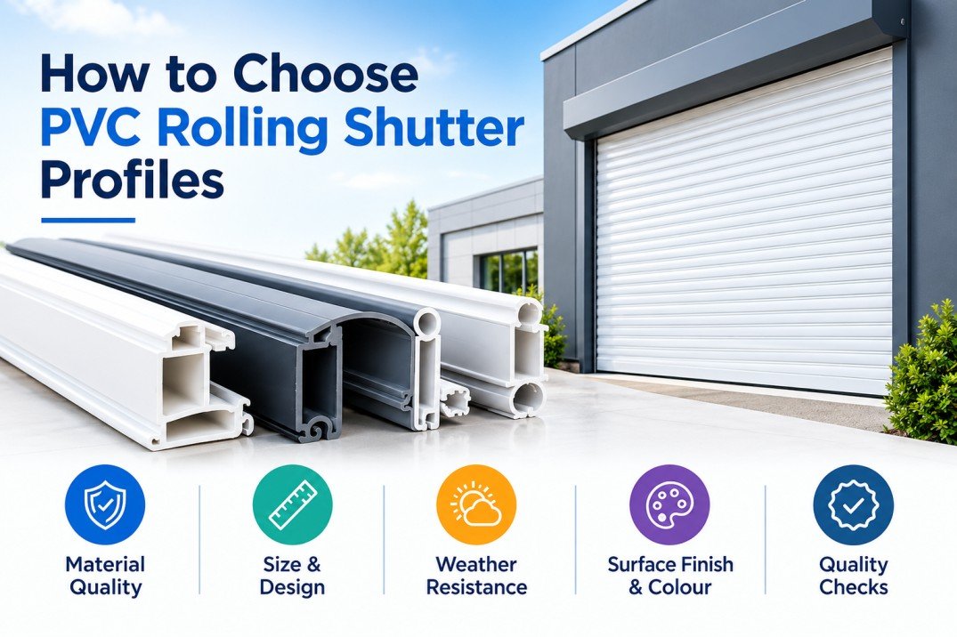 PVC Rolling Shutter Profile Guide